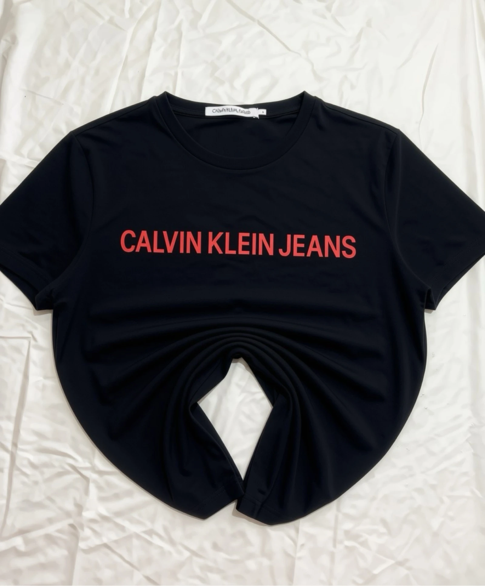 Camiseta Calvin Klein Original Negra Talla L